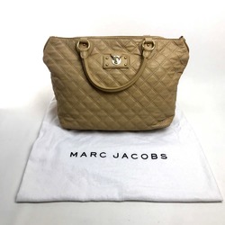 Marc jacobs Quilted Bag 2WAY Shoulder Bag Hand Bag Brown (Camel) GoldHardware