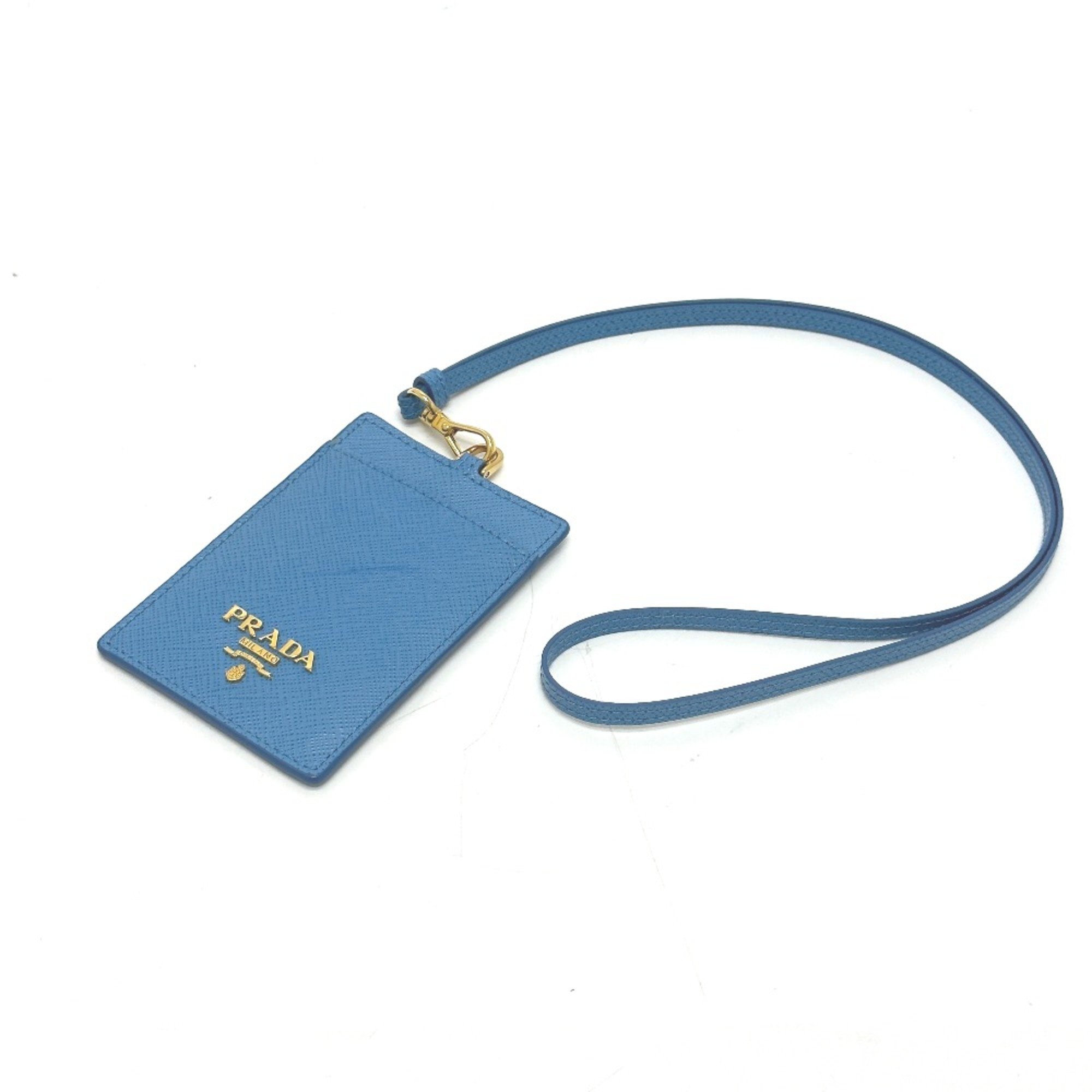 PRADA IMC007 Pass case blue