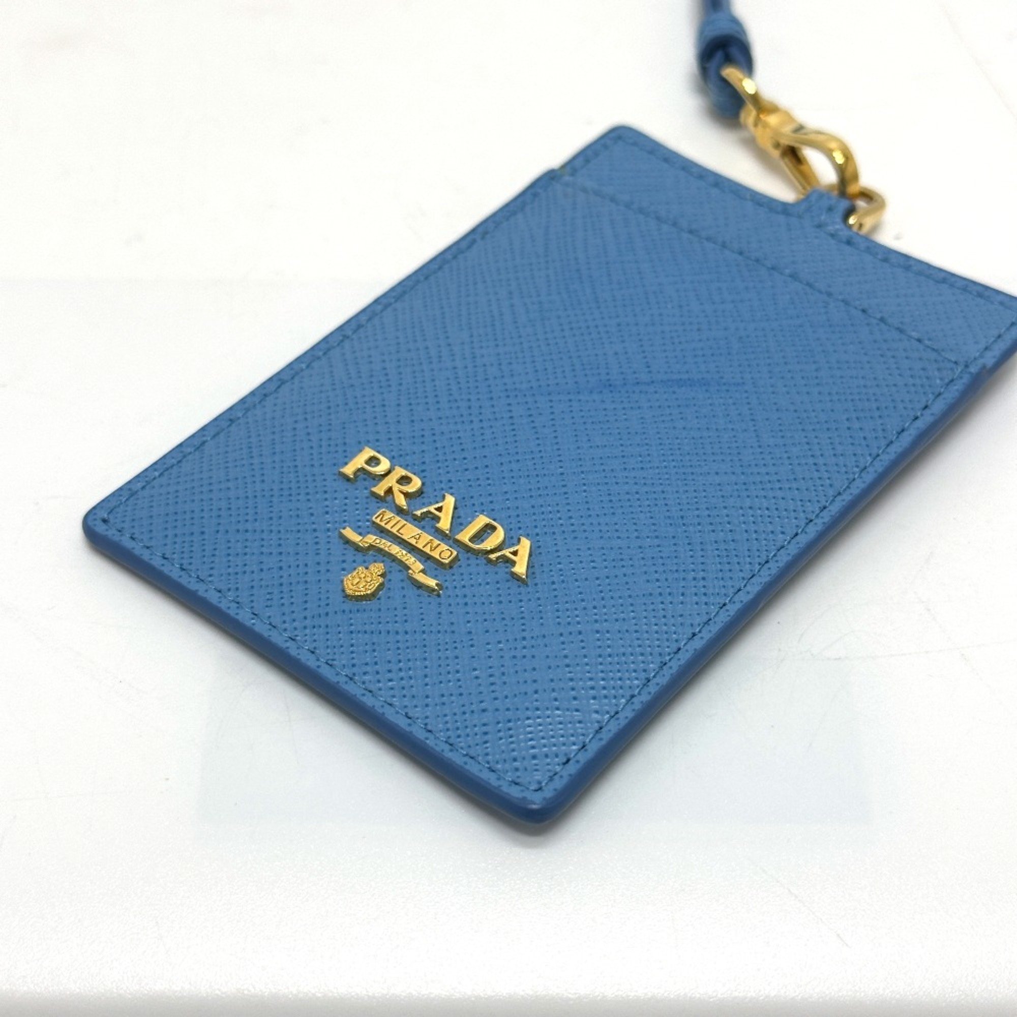 PRADA IMC007 Pass case blue