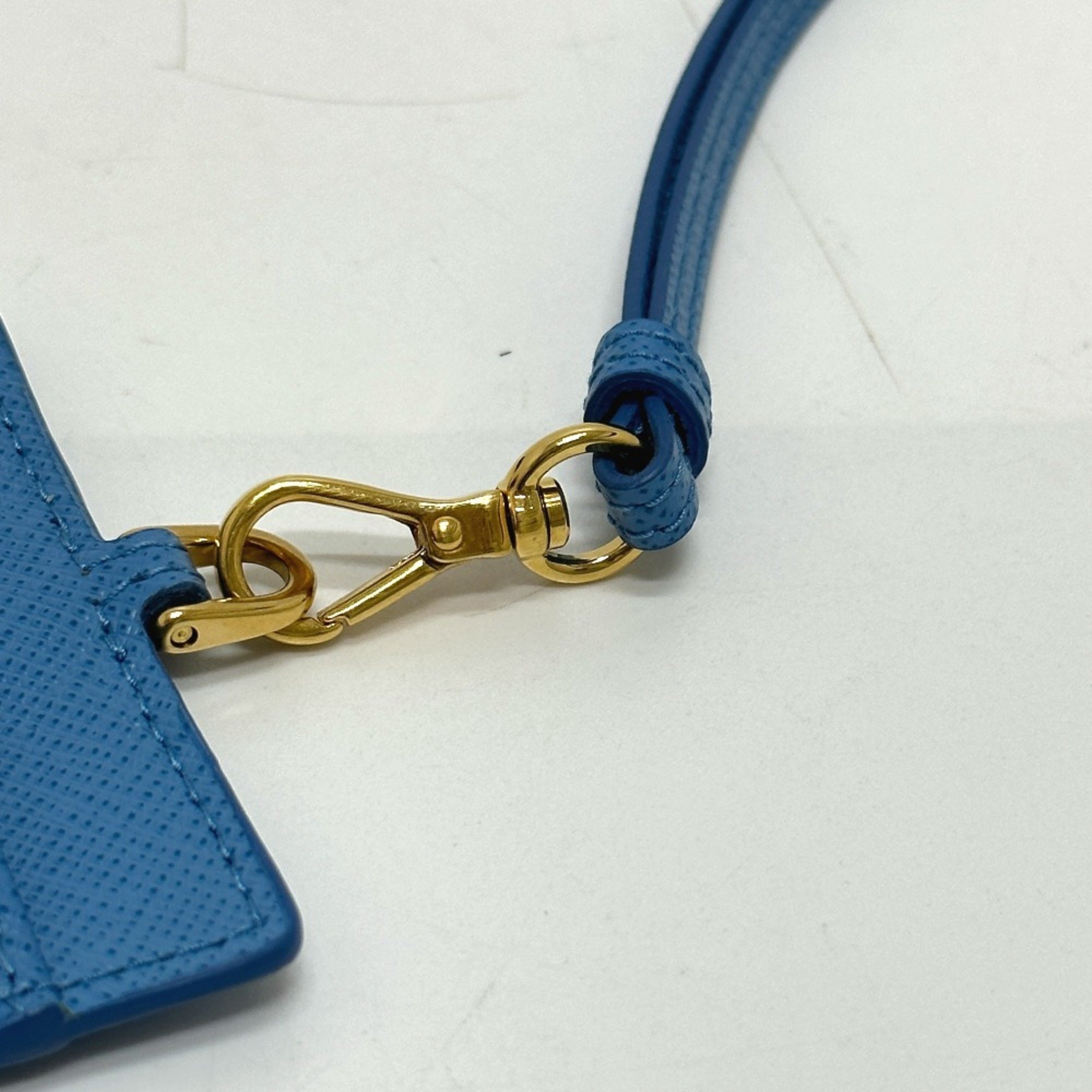 PRADA IMC007 Pass case blue