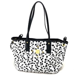 MCM LOVELESS collaboration Bag Shoulder Bag Tote Bag White Black White