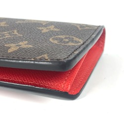 Louis Vuitton Monogram Two fold Long Wallet Coklico Red