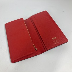 Louis Vuitton Monogram Two fold Long Wallet Coklico Red