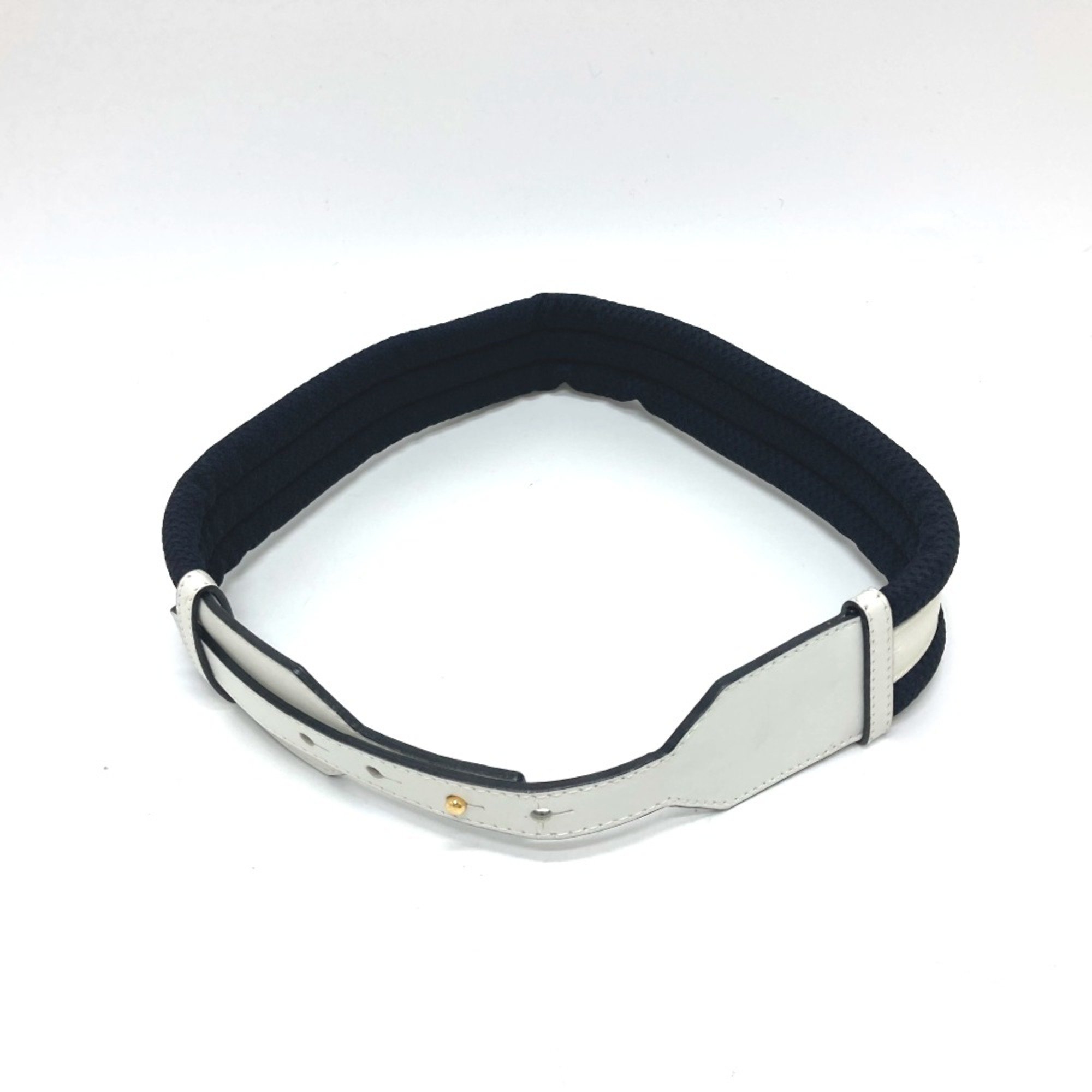 Maruni belt White Black