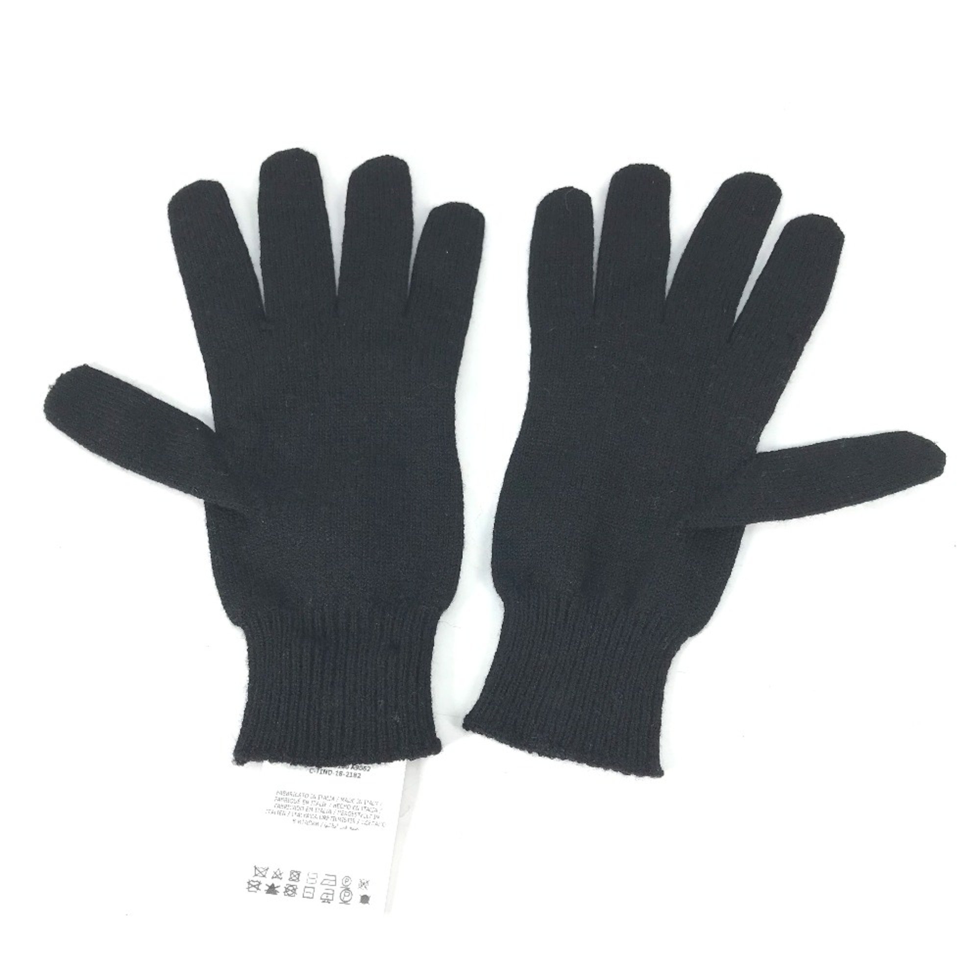 Moncler gloves Glove Black White