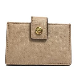 MCM Card Slot Card Case Beige