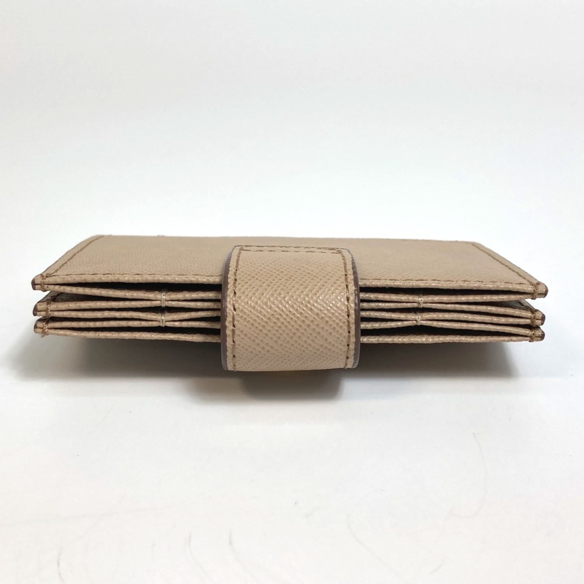 MCM Card Slot Card Case Beige