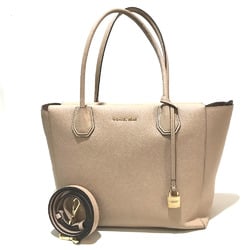 Michael course Bag 2WAY Tote Bag Shoulder Bag Beige