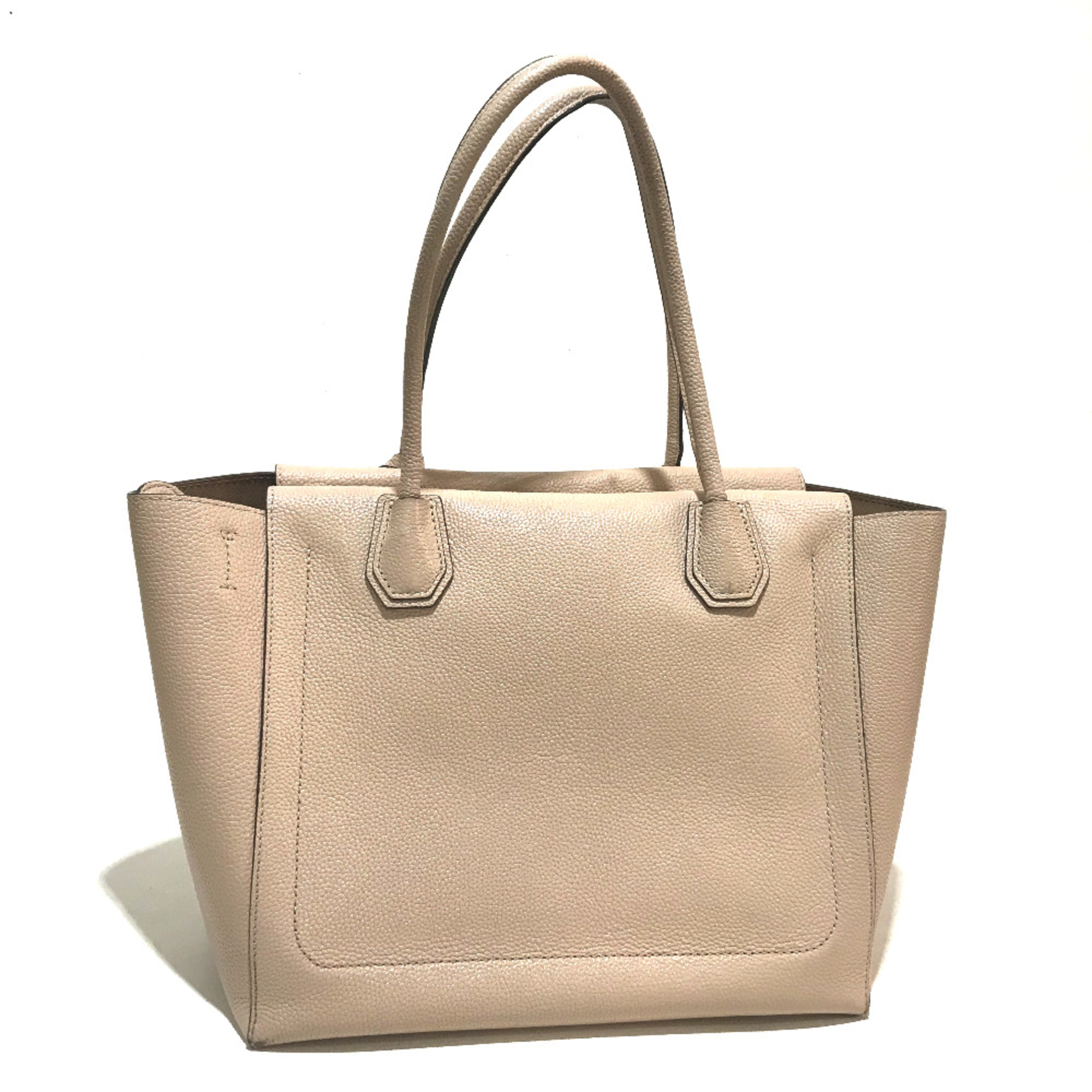 Michael course Bag 2WAY Tote Bag Shoulder Bag Beige