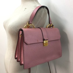 Miu Miu 5BA108 2WAY Shoulder Bag Hand Bag Madras pink