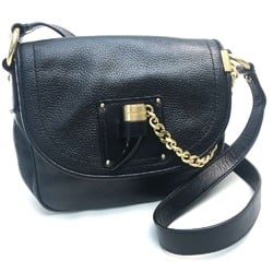 Michael course 30F6AJYM7L With claw charm Bag Shoulder Bag Black x GoldHardware