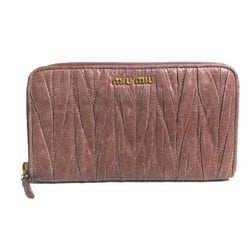 Miu Miu 5M0506 Long Wallet Pink Based