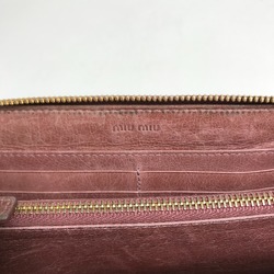 Miu Miu 5M0506 Long Wallet Pink Based