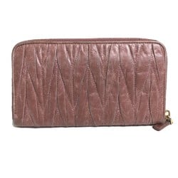 Miu Miu 5M0506 Long Wallet Pink Based