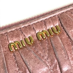 Miu Miu 5M0506 Long Wallet Pink Based