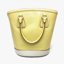 PRADA B2442B Bag 2WAY Shoulder Bag yellow Off White