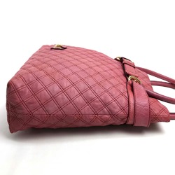 Marc by Marc Jacobs Quilted Bag Hand Bag Tote Bag pink pink