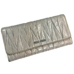 Miu Miu Long Wallet gray