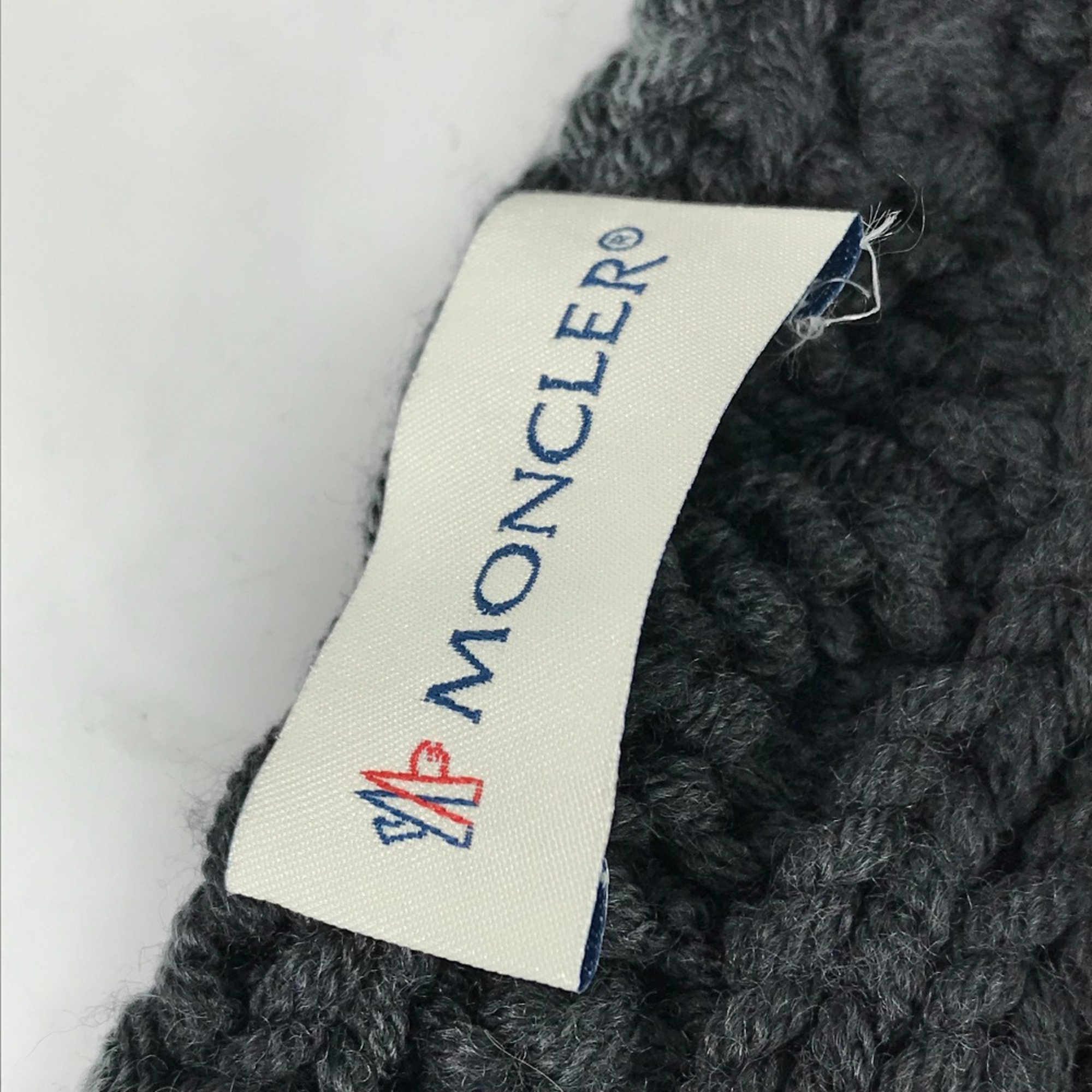 Moncler Scarf gray Black