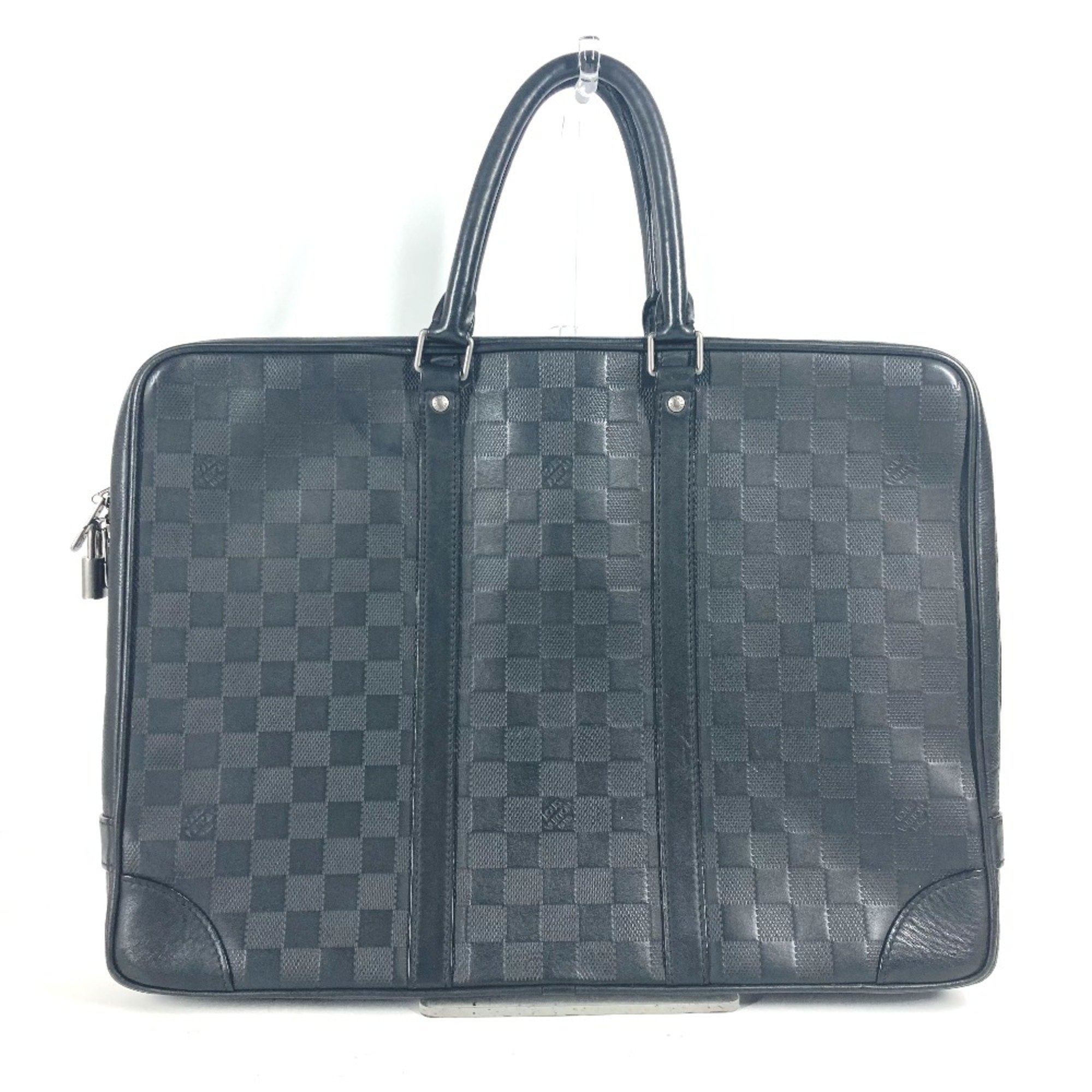 Louis Vuitton N41146 Damier Infini Bags Business Bags Briefcases Hand Bag onyx Black