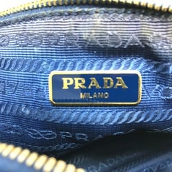 PRADA 1ND005 Cosmetics Pouch Cosmetics Pouch blue GoldHardware