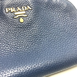 PRADA 1ND005 Cosmetics Pouch Cosmetics Pouch blue GoldHardware