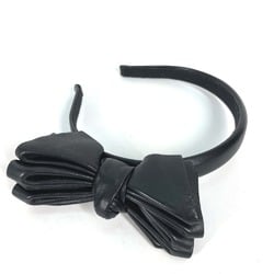 Miu Miu Headband Hairband Katyusha Black