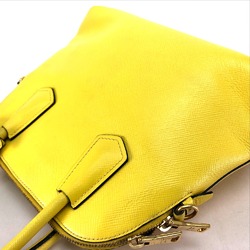 PRADA BL0902 2WAY Shoulder Bag Hand Bag yellow