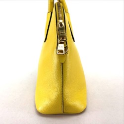 PRADA BL0902 2WAY Shoulder Bag Hand Bag yellow