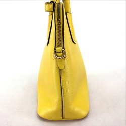 PRADA BL0902 2WAY Shoulder Bag Hand Bag yellow