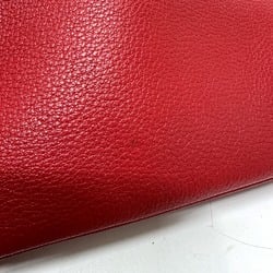 PRADA 1BH046 logo Crossbody Shoulder Bag Red