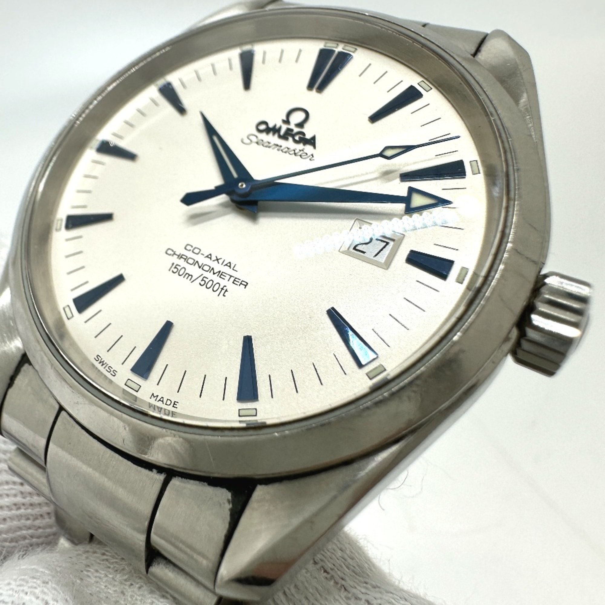 omega 2502.33 Automatic Wristwatch Silver