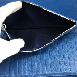 PRADA 2ML220 Zip Around Long Wallet Azuro blue