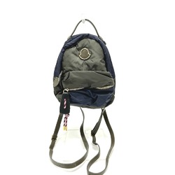 Moncler logo Bag Backpack Navy /Khaki