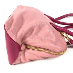 Miu Miu Tote Bag 2WAY Bicolor Hand Bag Shoulder Bag pink