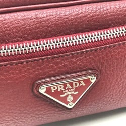 PRADA accessory case Pouch Red