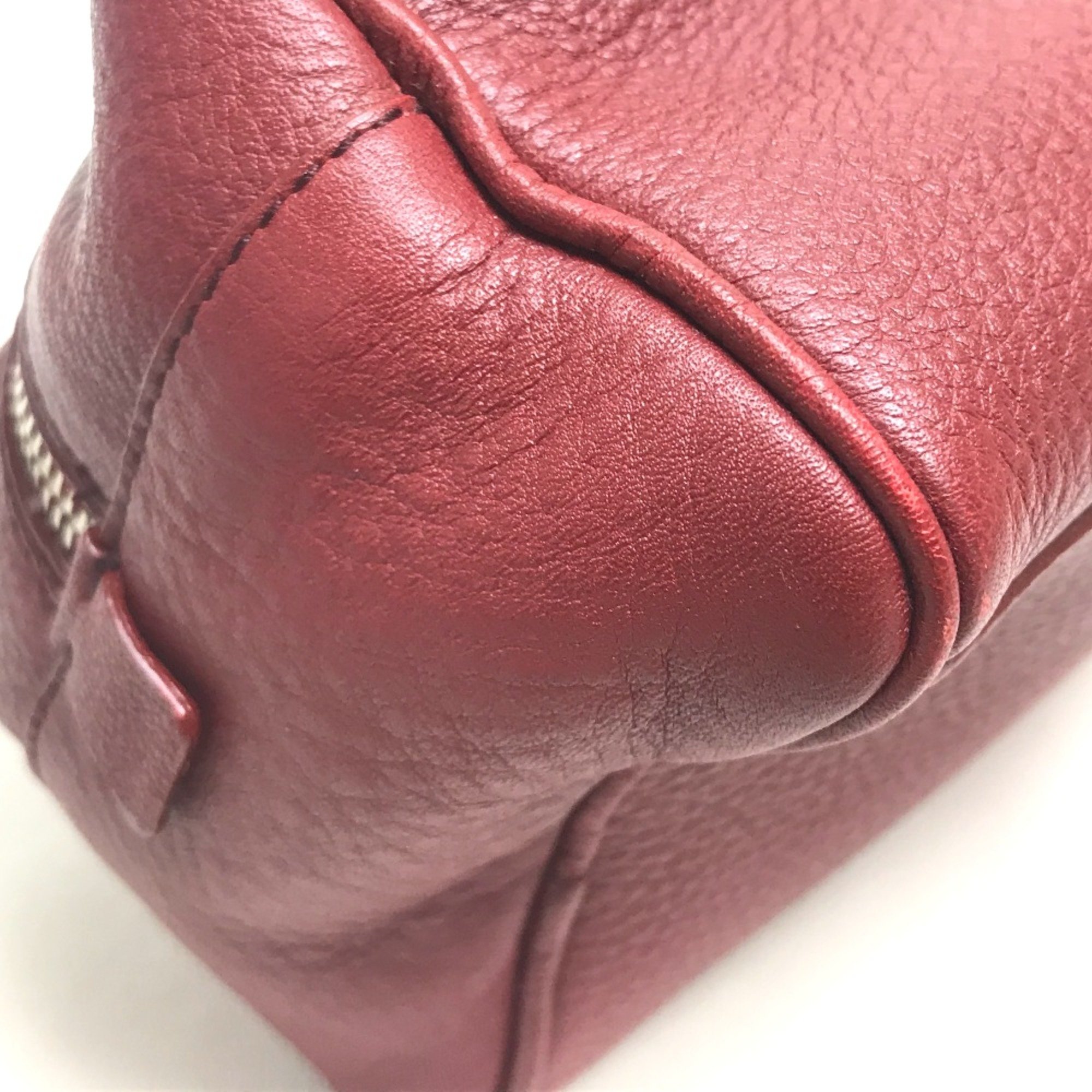 PRADA accessory case Pouch Red