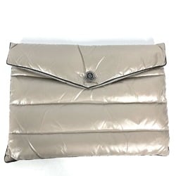 Moncler bag pouch Clutch bag Gray Based