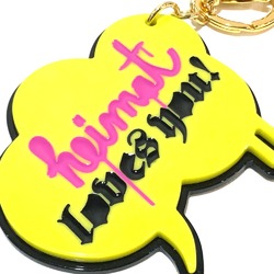 MCM Key Holder Bag Charm Key ring yellow