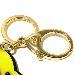 MCM Key Holder Bag Charm Key ring yellow