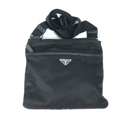 PRADA 2VH053 Triangle logo Bag Shoulder Bag Black