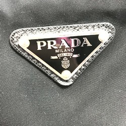 PRADA 2VH053 Triangle logo Bag Shoulder Bag Black