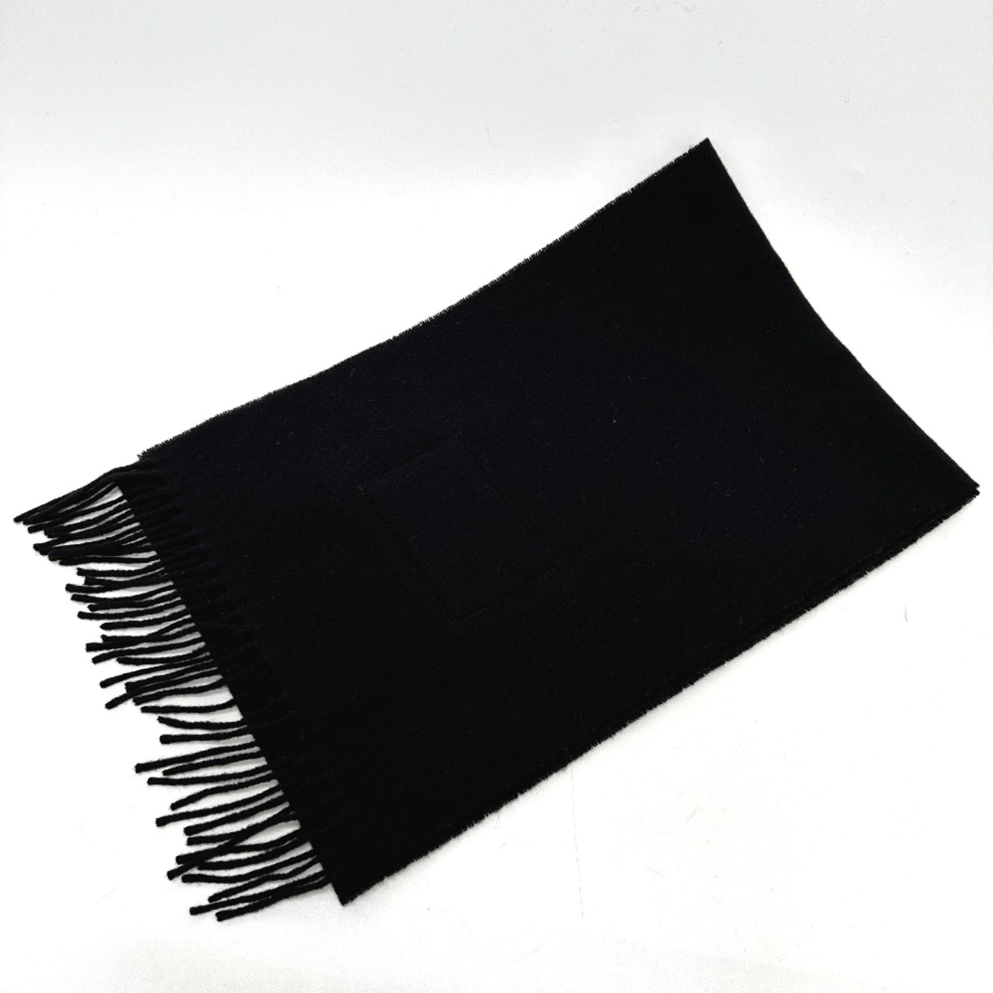 Moncler logo Scarf Black