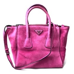 PRADA BN2625 Bag 2WAY Hand Bag FUXIA (Pink Based) pink