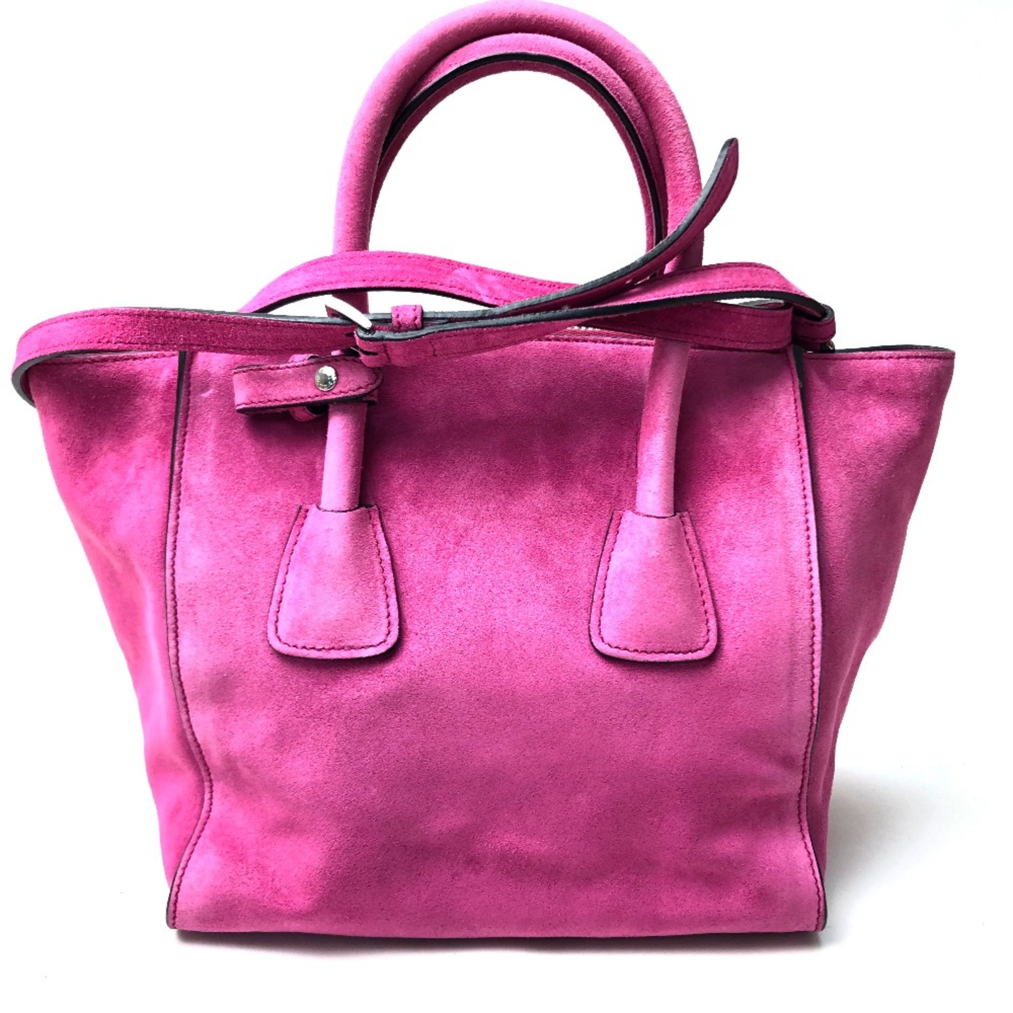 PRADA BN2625 Bag 2WAY Hand Bag FUXIA (Pink Based) pink