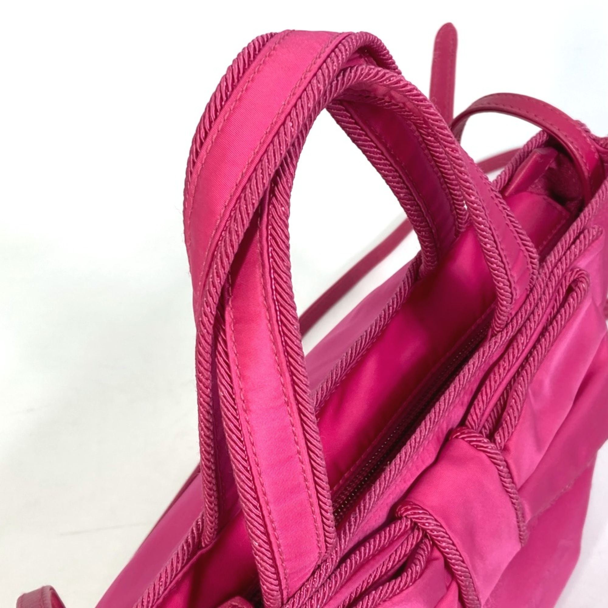 PRADA 1BA084 Bag 2WAY Tote Bag pink