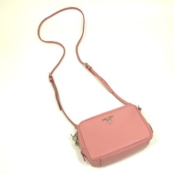 PRADA 1NF674 logo Bag Cluch Bag Shoulder Bag PETALO 1 pink