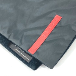 PRADA Sports Scarf Black Red