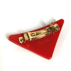 PRADA hair accessories hair pin Valletta Red Gold