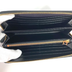 PRADA 1ML506 Long wallet Zip Around Long Wallet Black